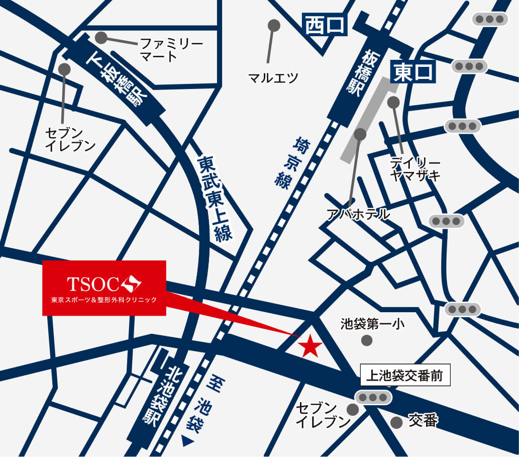 TSOCアクセスマップ