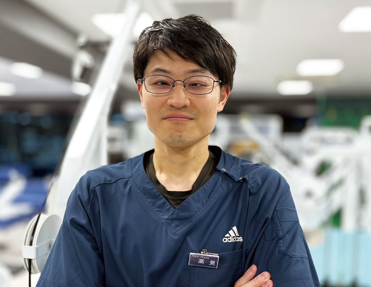 リハビリテーション部 高見悠也